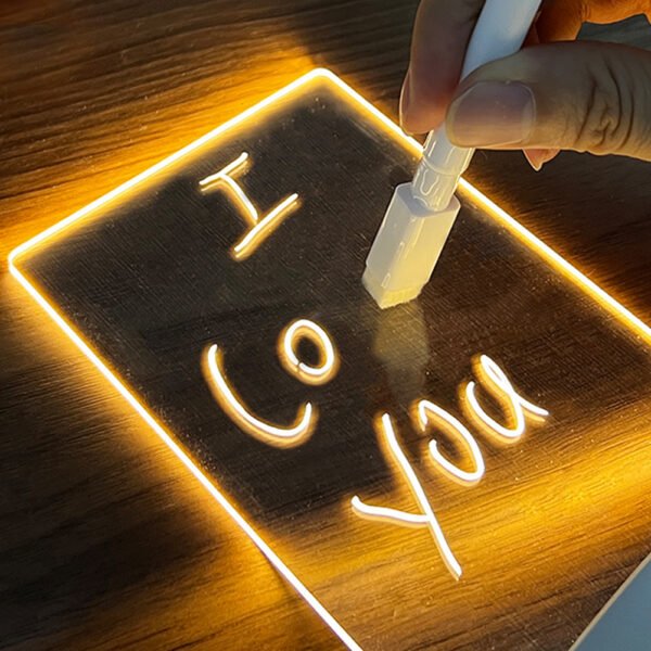 Creative Note Board  LED Night